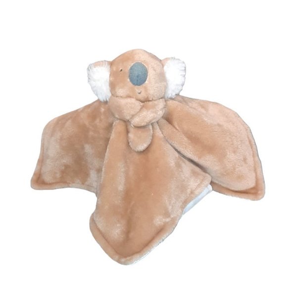 Child Of Mine Carter's Koala Bear Baby Soft Security Blanket Lovey 13" X 13" - Picture 1 of 5